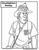 Coloring Fire Station Pages Clipart Library Firefighter sketch template