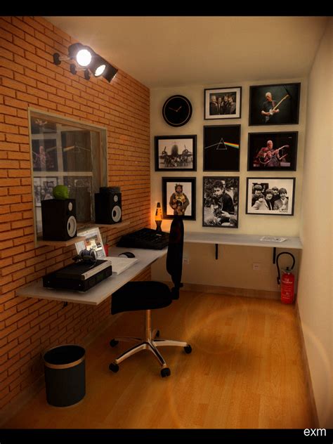modern professional recording studio native home garden