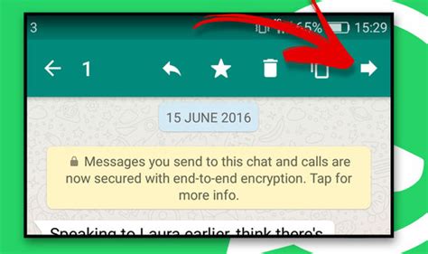 Whatsapp How To Forward A Text Picture Video Or File To Another