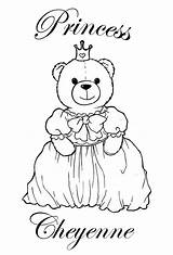 Coloring Pages Names Name Cheyenne Girls Personalised Tangled Princess Print sketch template