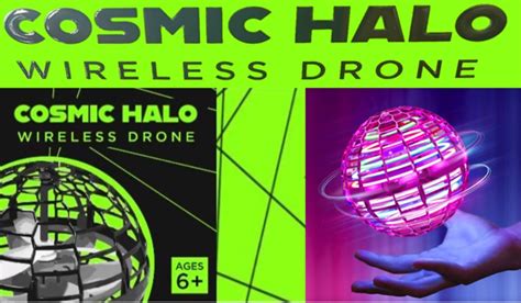cosmic halo wireless drone fun stuff toys