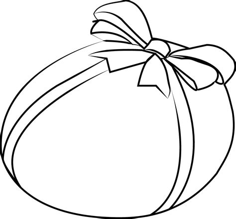 easter egg gift coloring page wecoloringpagecom
