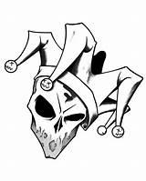 Jester Graffiti Skull Locos Grafitis Payasitos Tatuaggio Espeluznantes Payaso Diseños Desen Wicked Maskottchen Geniales Desenhando Tegninger Zakariya Klovne Dark Clipartmag sketch template
