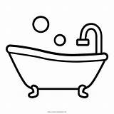 Bathtub Banheira Tub Bañera Ducha Pages Ultracoloringpages sketch template