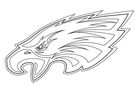 philadelphia eagles coloring pages printable coloring pages