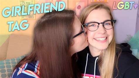 lesbian girlfriend tag 👭 lgbtq couple youtube