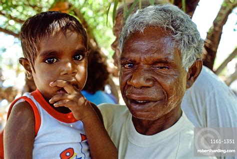 australian aborigines stock photo