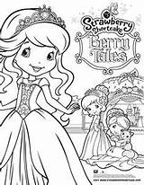 Shortcake Coloriage Giveaway Princesse Hugolescargot Princesses Sandrine Pois sketch template