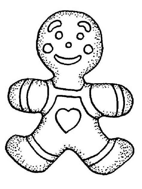printable gingerbread man coloring pages  kids coolbkids