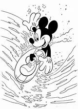 Topolino Pintar Colorare Ausmalbilder Maus Fazendo Micky Coloriage Surfe Basen Disegno Esportes Kolorowanki Dla Malvorlagen Tudodesenhos Ludinet Pranchas Sheets Miki sketch template