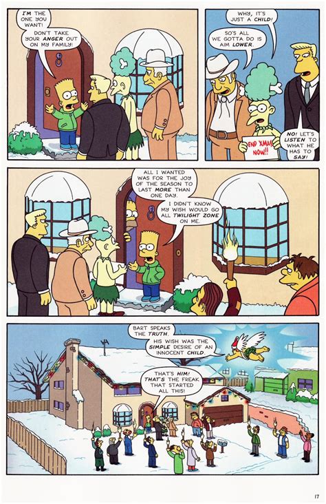 Read Online The Simpsons Winter Wingding Comic Issue 2