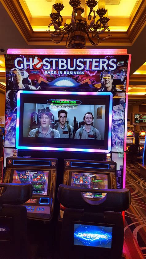slot machine  las vegas ghostbusters
