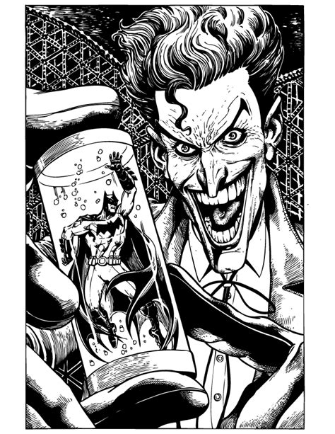 joker coloring pages