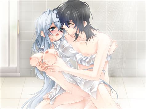 Gorgeous Looking Hot Anime Couple Massive Sex In Her