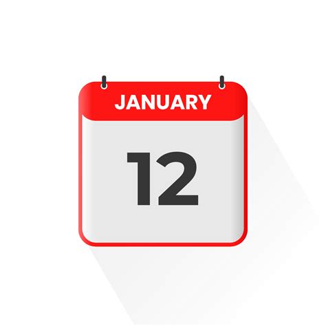 january calendar icon january  calendar date month icon vector