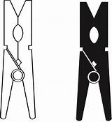 Clipart Clothespin Silhouette Vector Clothes Clip Laundry Room Cliparts Peg Clothespins Pins Trends Signs Pencil Clipground Blank Visit Library Saying sketch template