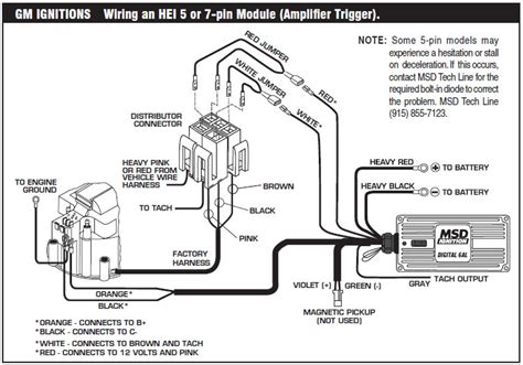 wiring diagram  msd box