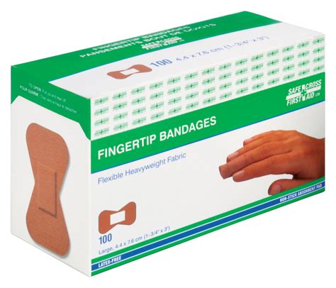 fingertip bandages large    cm