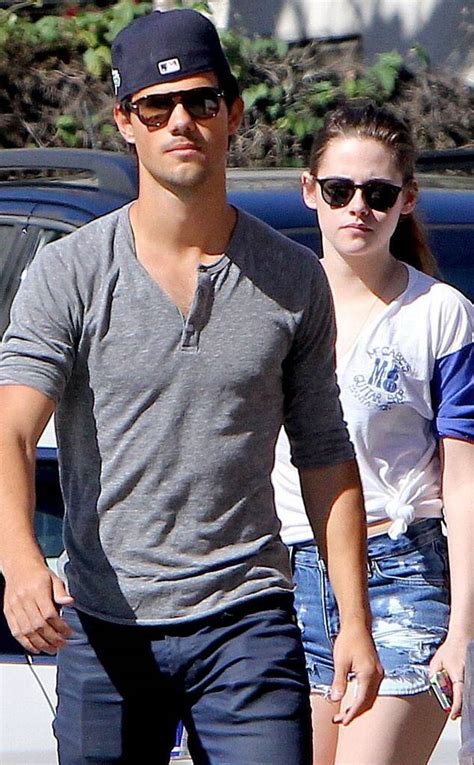 kristen stewart and taylor lautner hit the batting cages