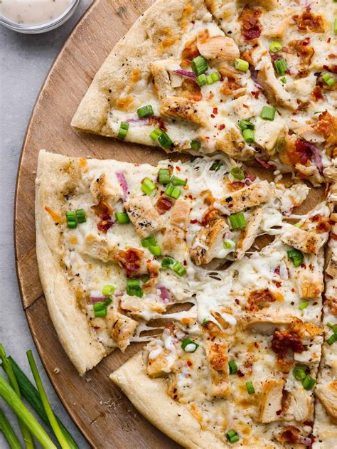 chicken alfredo pizza daily recipe share