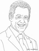President Coloring Pages French Printable France Presidents Getcolorings sketch template