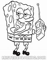 Spongebob Squarepants Sponge Colorir Pedagogia Telefono Sotto Witz Foco Coloringpagesfortoddlers Eponge Putri Tri sketch template
