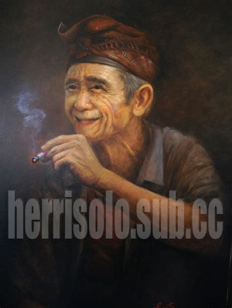 Pelukis Realis Indonesia Herri Soedjarwanto Lukisan Realisme