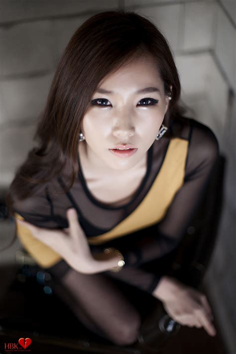 Lee Ji Min Yellow Mini Dress ~ Cute Girl Asian Girl
