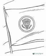 Patriotic Coloring Pages Printable Flag sketch template