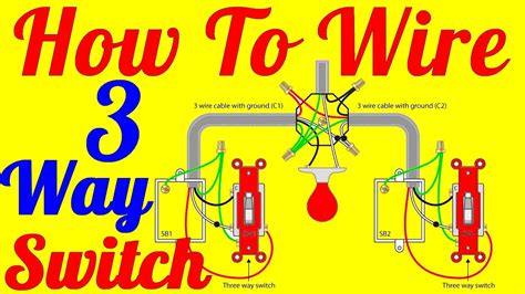 wire   switch wiring diagrams youtube