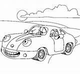 Herbie Coloring Coloringcrew Cars sketch template