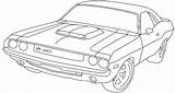 Dodge Coloring Pages Ram Charger 1969 Truck Cars Challenger Car Cummins Classic Demon 1970 Color Printable Drawing Old Desenhos Getcolorings sketch template