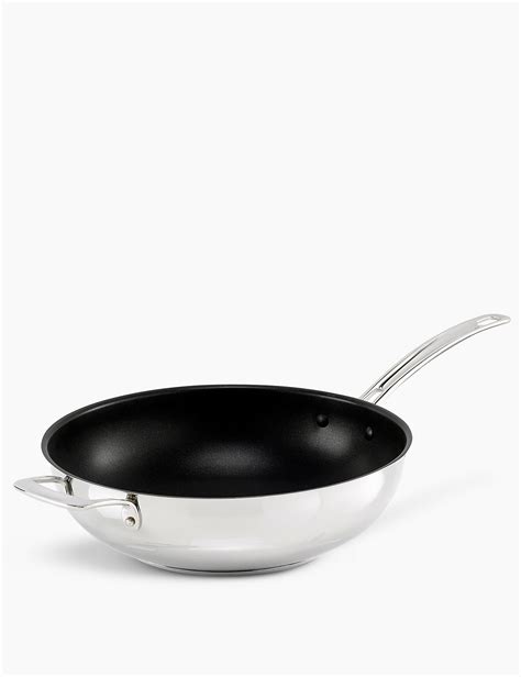 stainless steel cm large wok