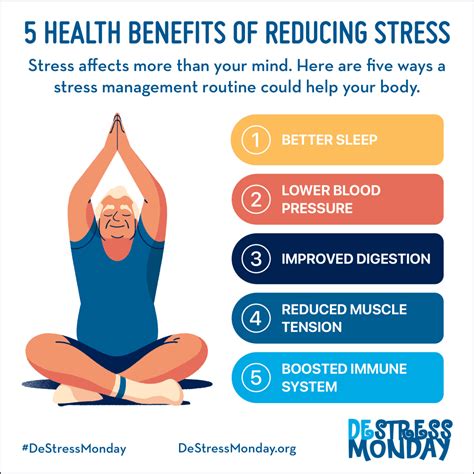 health benefits  reducing stress  monday campaigns