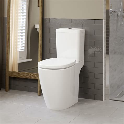 ideal standard concept freedom comfort height close coupled toilet  soft close toilet seat
