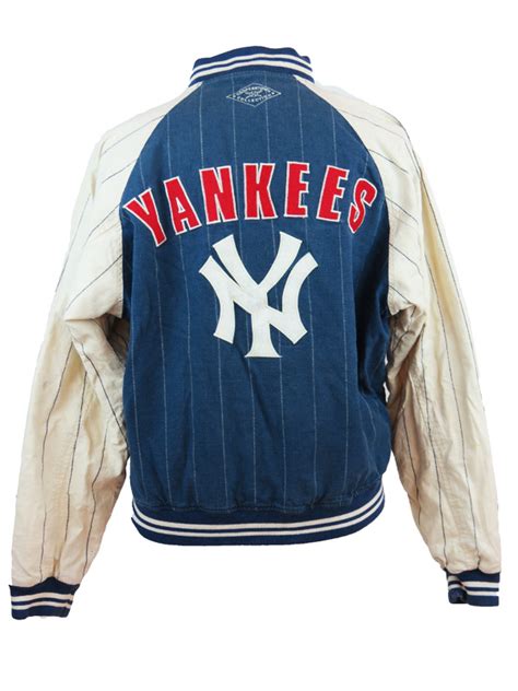 vintage  york yankees mirage throwback zip jacket  star vintage