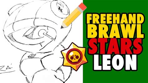 como desenhar o leon brawlstars how to draw leon brawl stars youtube