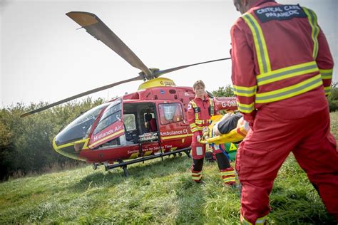 lifesaving work  air ambulance charities   celebrated  special week express star