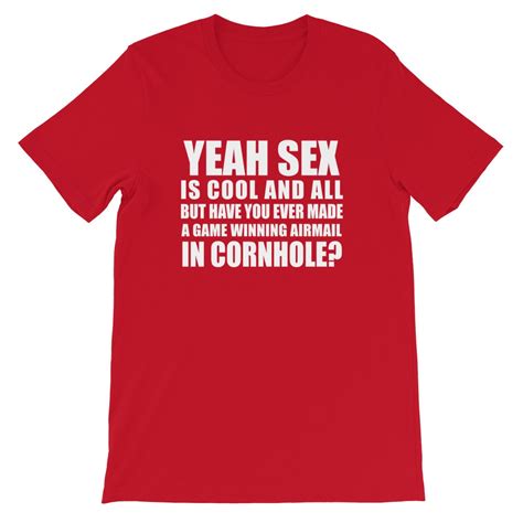 sex is cool airmail cornhole shirt cornhole addicts