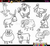 Animali Allevamento sketch template