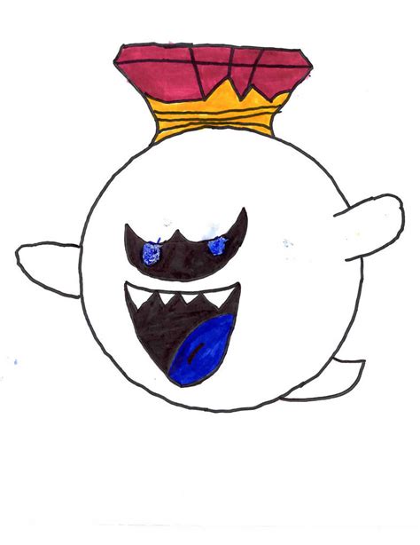 King Boo Drawing Free Download On Clipartmag