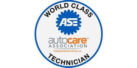 Auto Care Association Ase Announce 2019 World Class Technicians