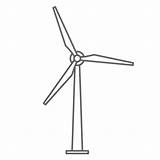 Turbine Turbines Windmill Tubine Clipground Designlooter Cliparts sketch template