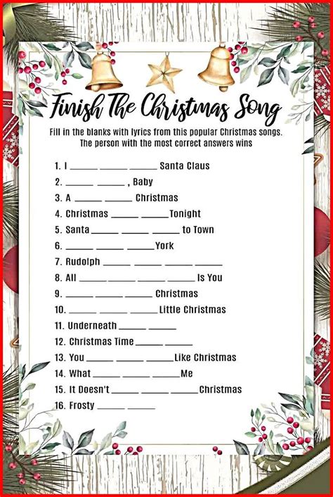 pin  christmas party games