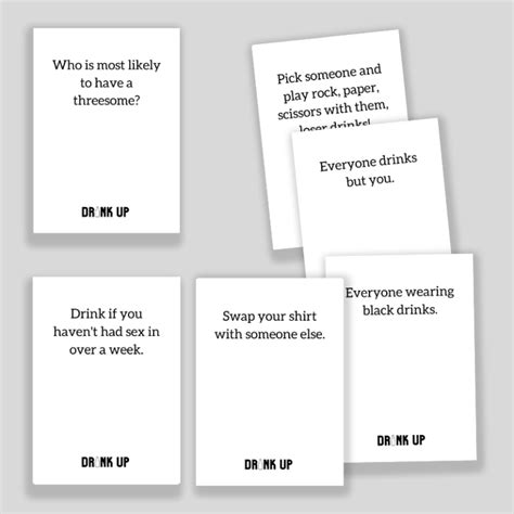 drinking card game green