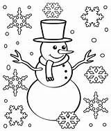 Coloring Snowflake Pages Printable Kids Christmas Snowman Snowflakes Drawing Winter Line Print Book Tree Color Sheets Bestcoloringpagesforkids Template Toddler Ice sketch template