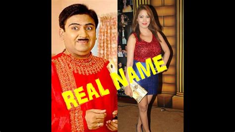 Taarak Mehta Ka Ooltah Chasma Casts Actors Stars Real Name Reel Vs