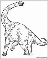 Pages Brachiosaurus Angry Coloring Color Kids Coloringpagesonly sketch template