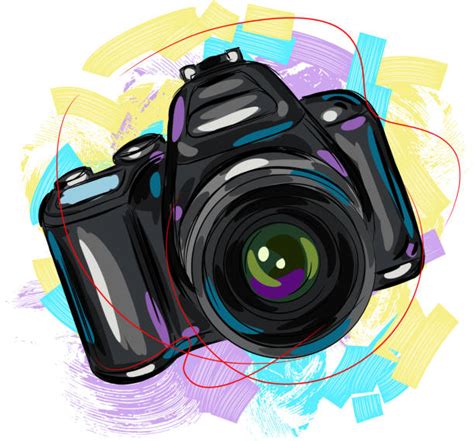 Digital Camera Clip Art Vector Images And Illustrations
