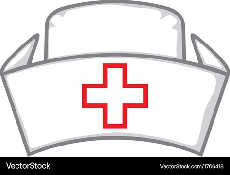 nurse cap royalty  vector image vectorstock